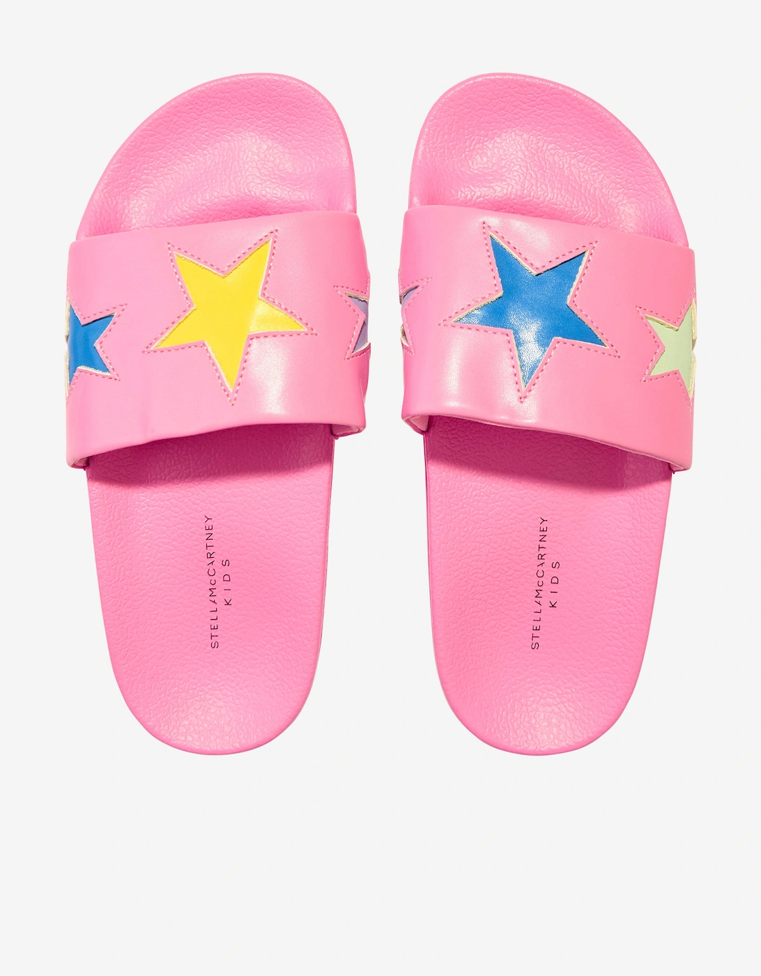 Girls Star Sliders in Pink