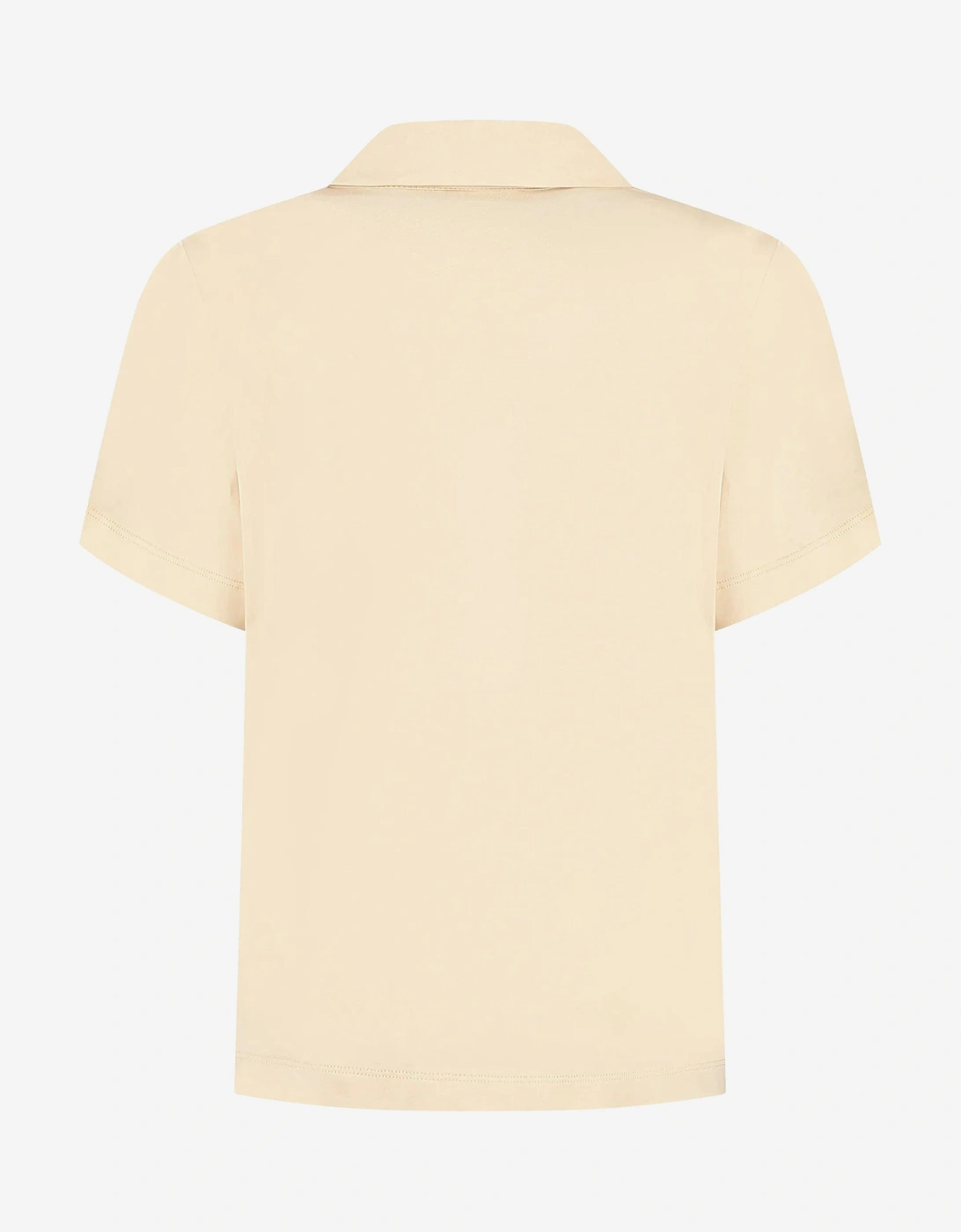 Boys FF Pocket Polo Shirt in Beige