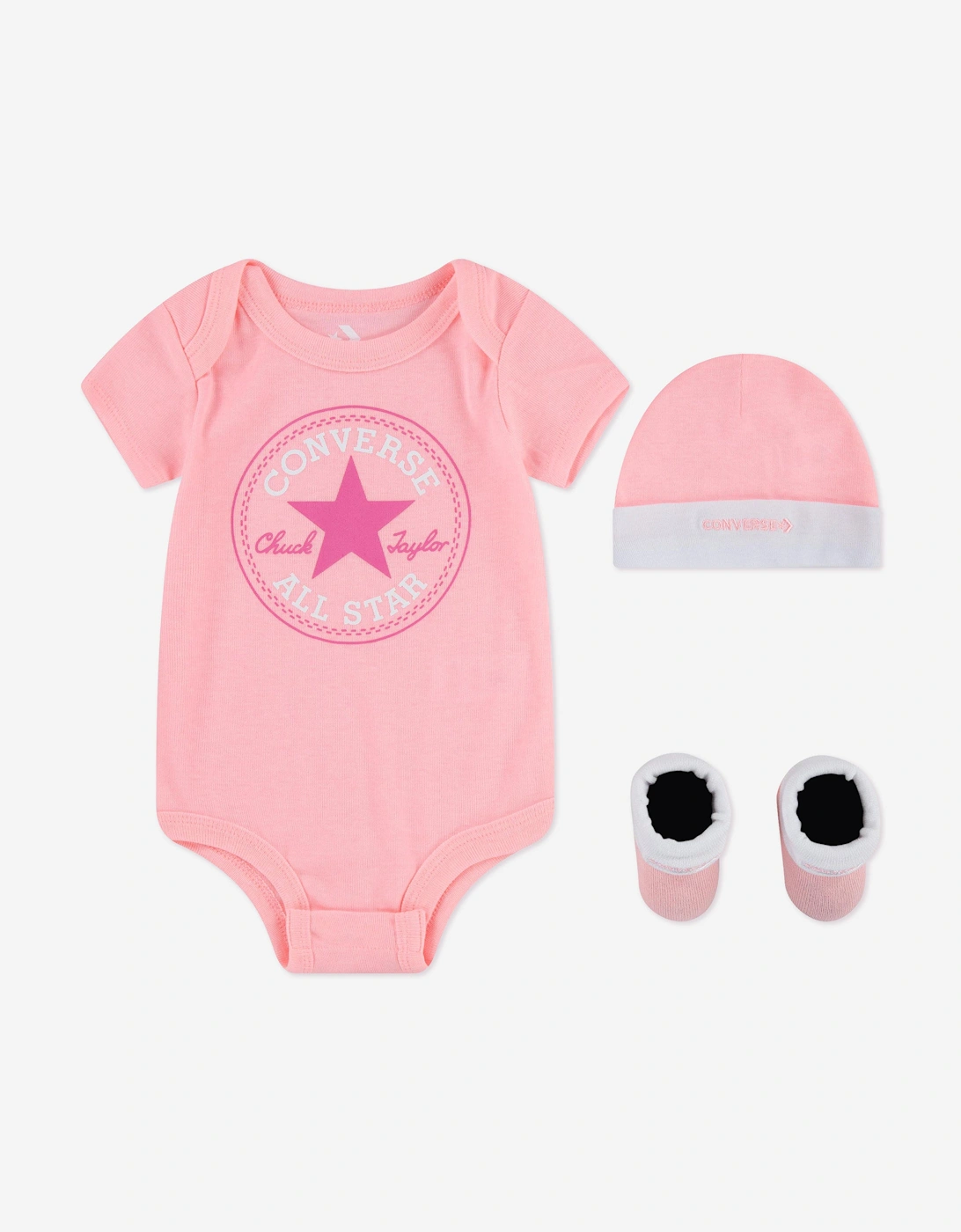 Baby Girls Classic CTP 3 Piece Set in Pink, 5 of 4