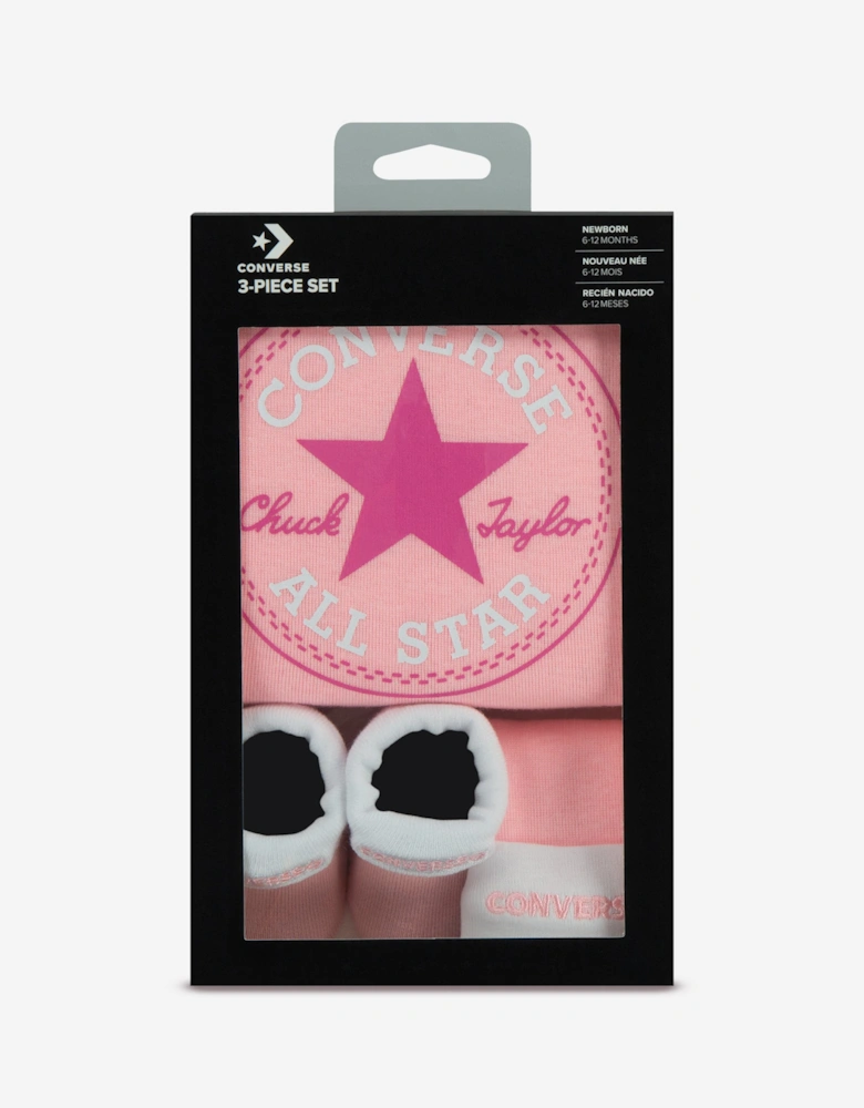 Baby Girls Classic CTP 3 Piece Set in Pink