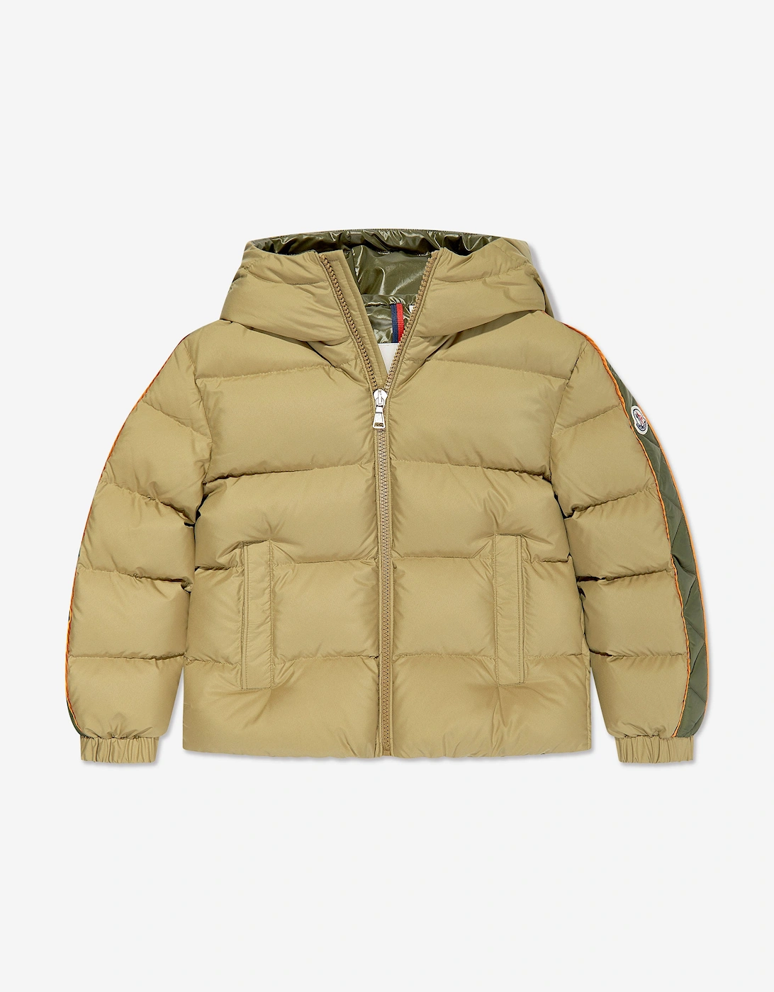 Enfant Boys Down Padded Benton Jacket in Green