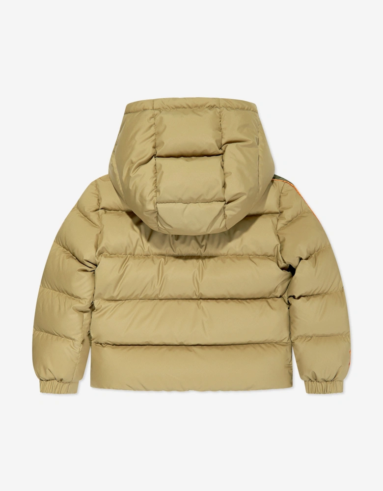 Enfant Boys Down Padded Benton Jacket in Green