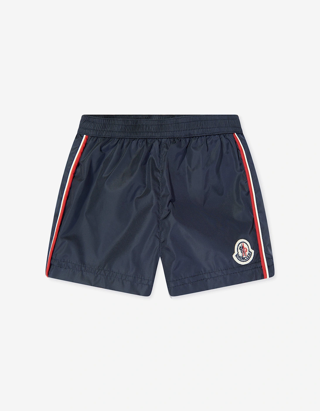 Baby Boys Logo Swim Shorts in Navy, 5 of 4