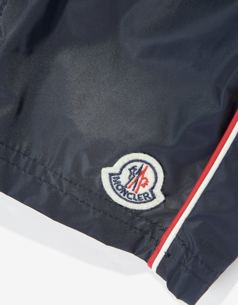 Baby Boys Logo Swim Shorts in Navy