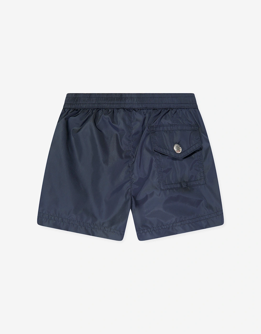 Baby Boys Logo Swim Shorts in Navy