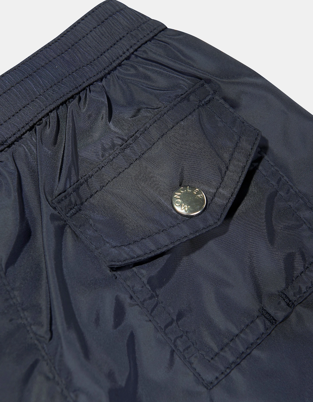 Baby Boys Logo Swim Shorts in Navy