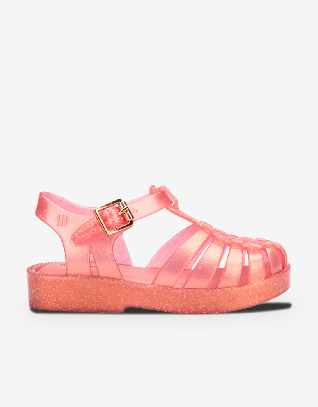 Girls Possession Shiny Sandals in Pink, 5 of 4