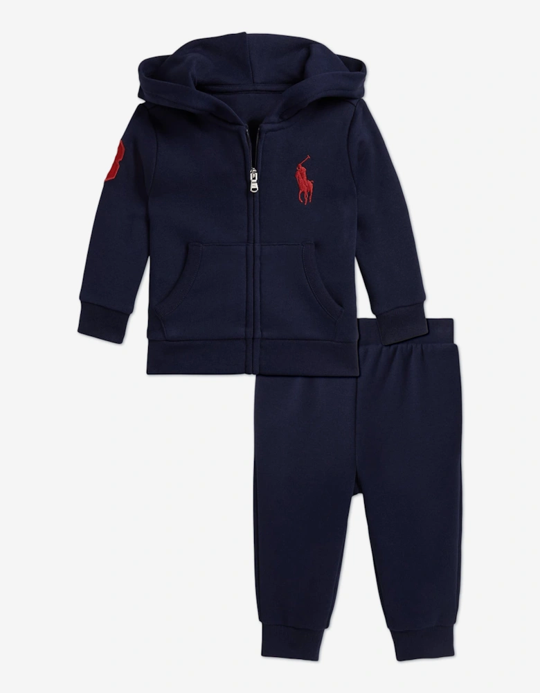 Baby Boys Logo Tracksuit in Navy