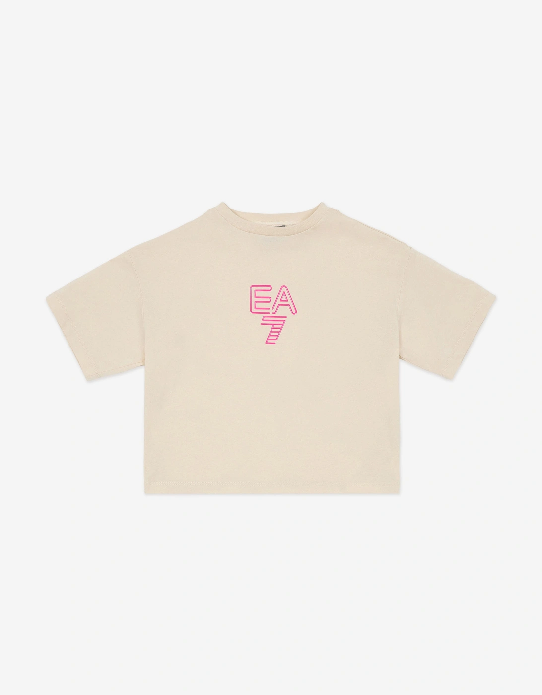 Girls Logo T-Shirt in Ivory, 5 of 4