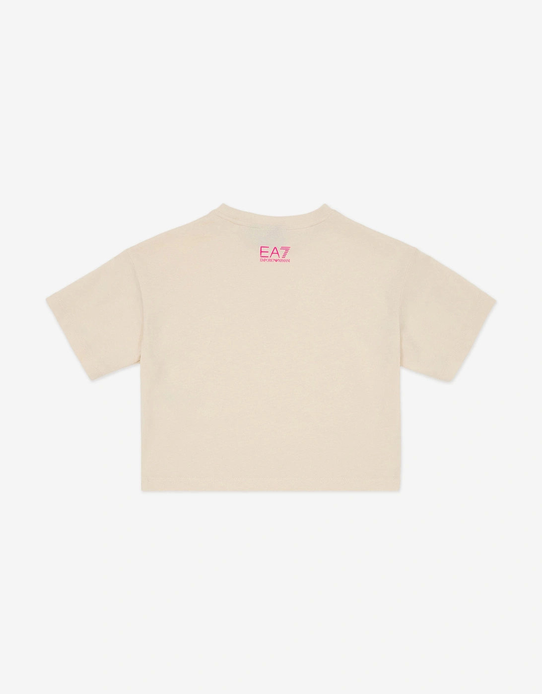 Girls Logo T-Shirt in Ivory