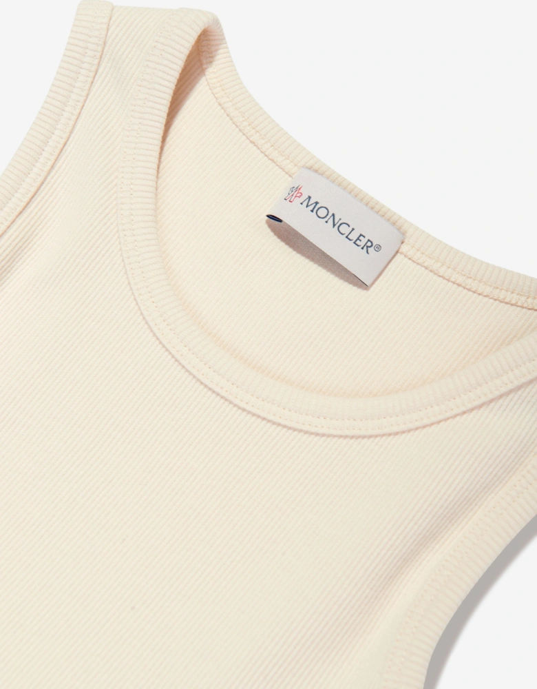 Enfant Girls Sleeveless Top in Ivory