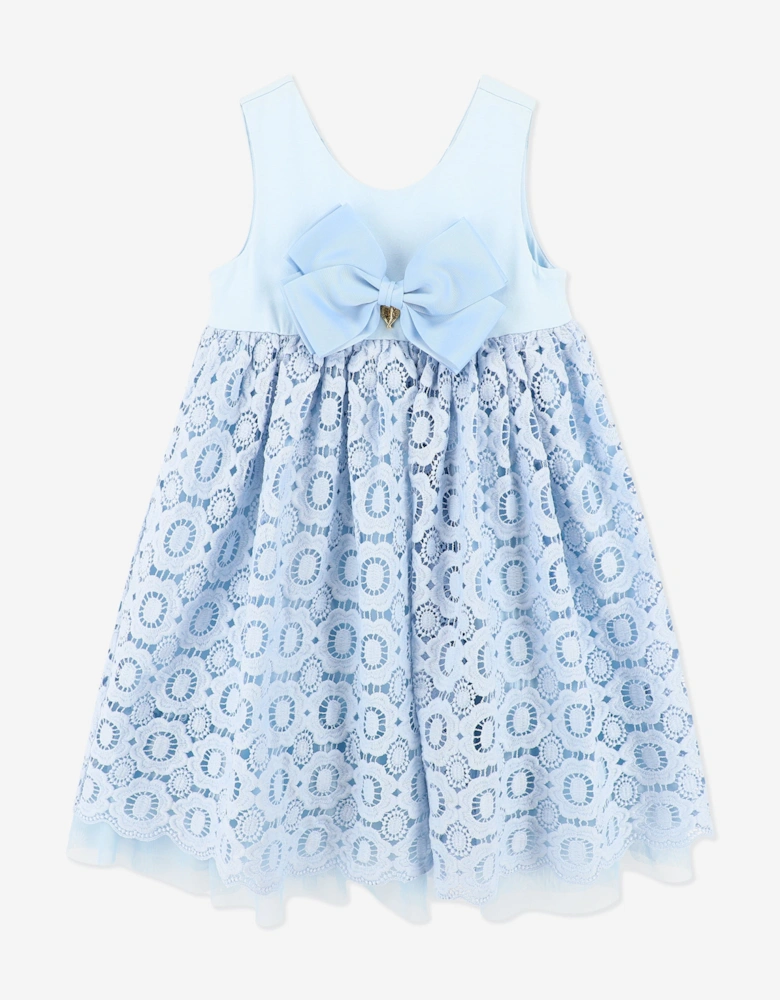 Angels Face Girls Corella Lace Dress in Blue