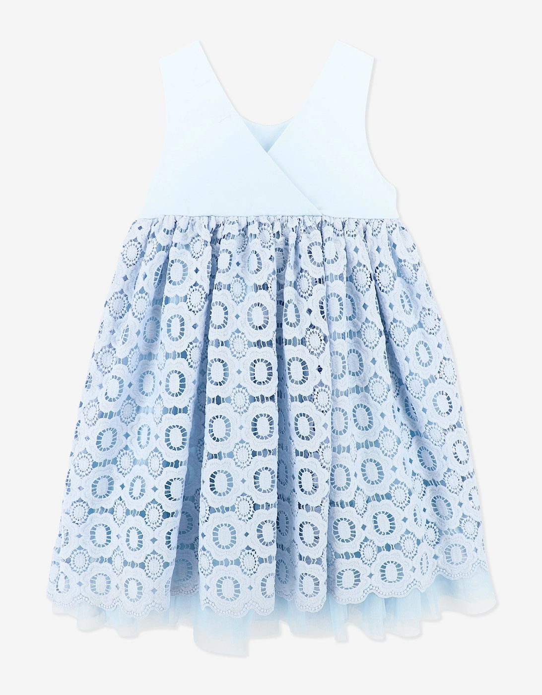 Angels Face Girls Corella Lace Dress in Blue