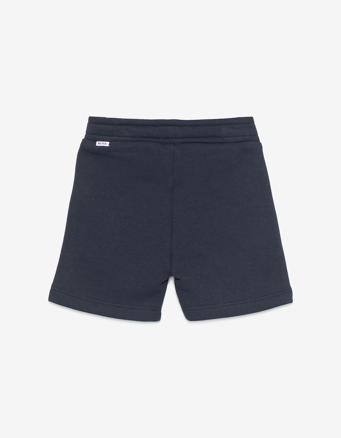 BOSS Baby Boys Logo Shorts in Navy