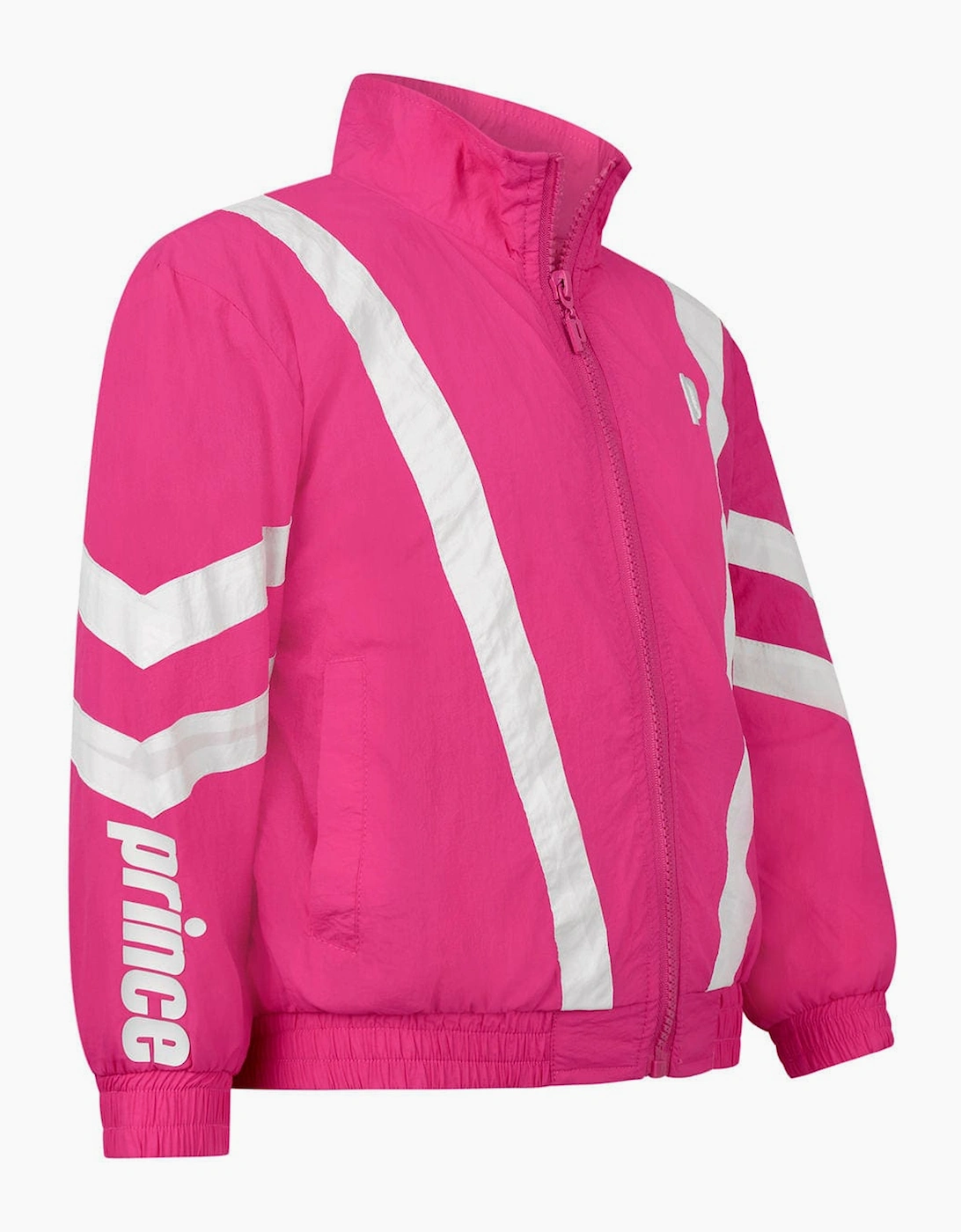 Prince Girl's Prince Prince Girls Baseline Track Jacket - Pink
