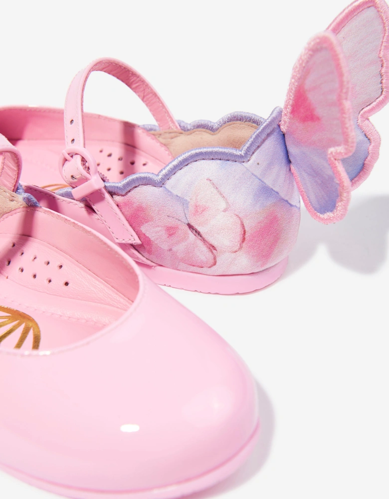 Girls Chiara Flat in Pink