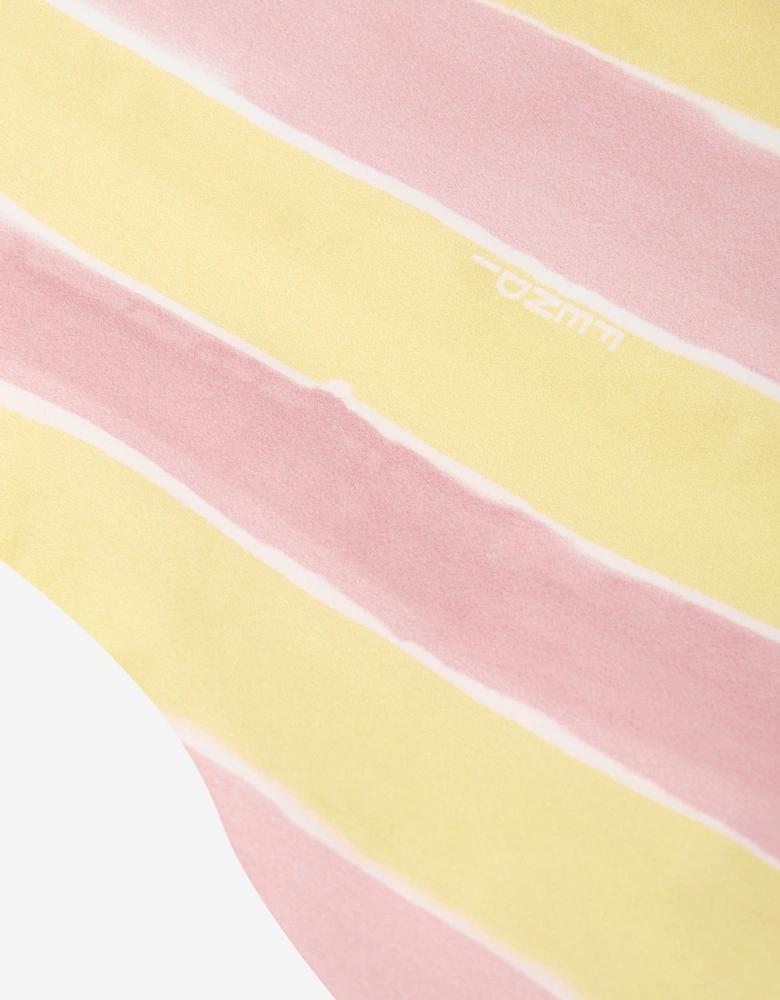 Kids Pequin Print T-Shirt in Yellow