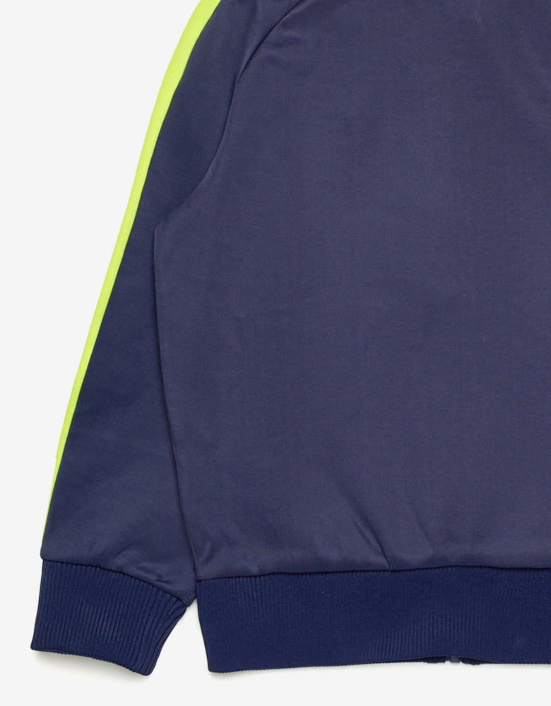 Boys Logo Track Jacket in Navy