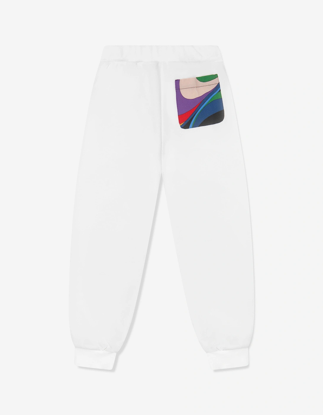 Girls Logo Joggers in Ivory