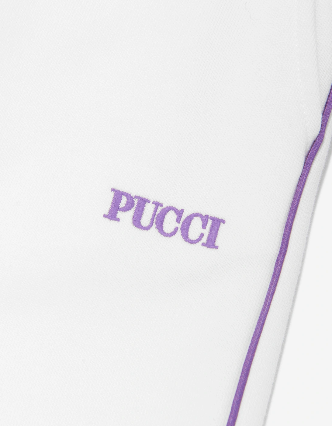 Girls Logo Joggers in Ivory