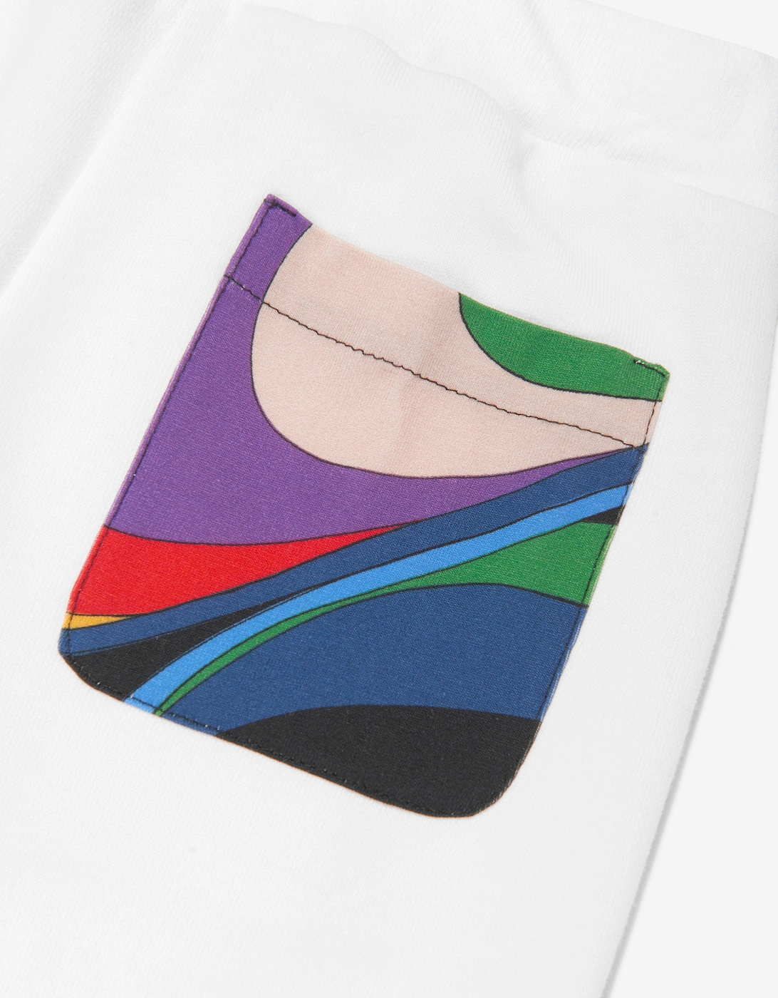 Girls Logo Joggers in Ivory