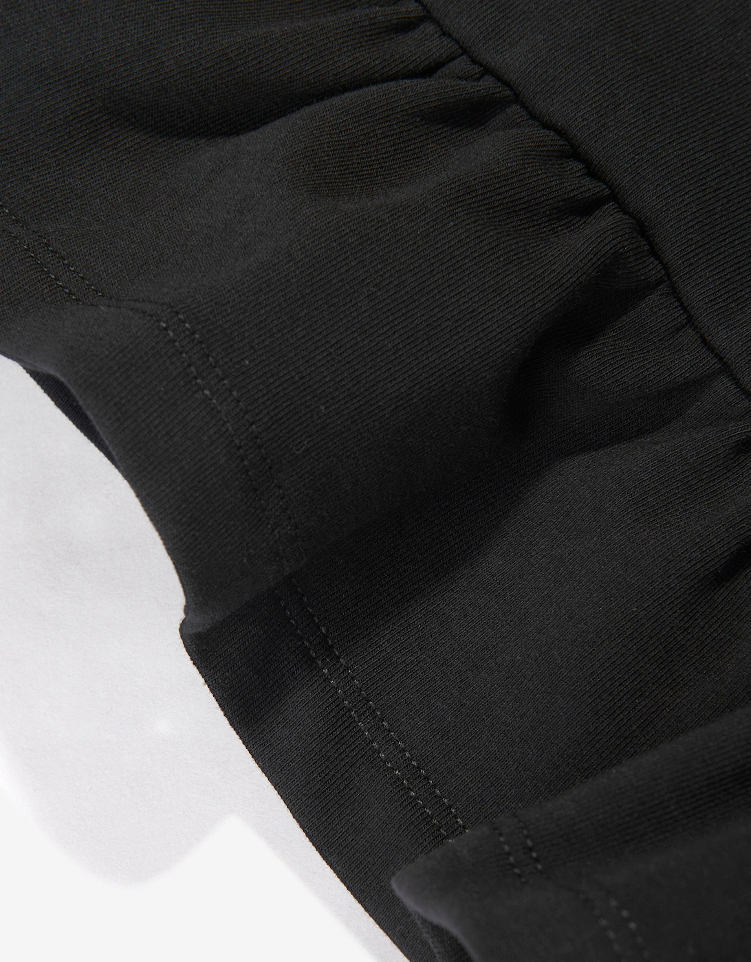 Girls Bow Logo Sweatshirt in Black