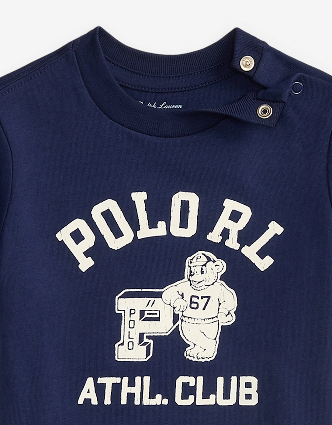 Baby Boys Athletic Club T-Shirt in Navy