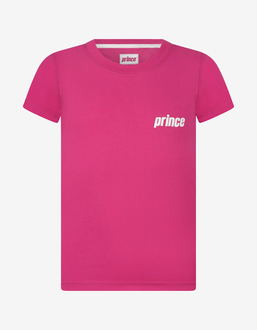 Prince Girl's Prince Prince Girls Mark Short Sleeve T-Shirt - Pink