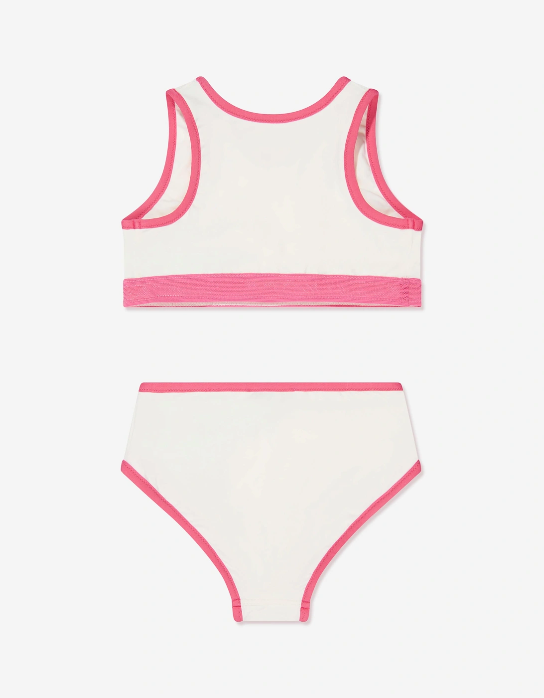 Enfant Girls Logo Bikini in White