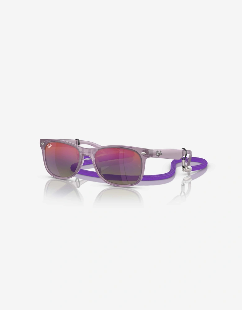 Girls Wayfarer Sunglasses in Purple