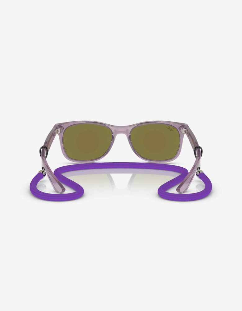 Girls Wayfarer Sunglasses in Purple