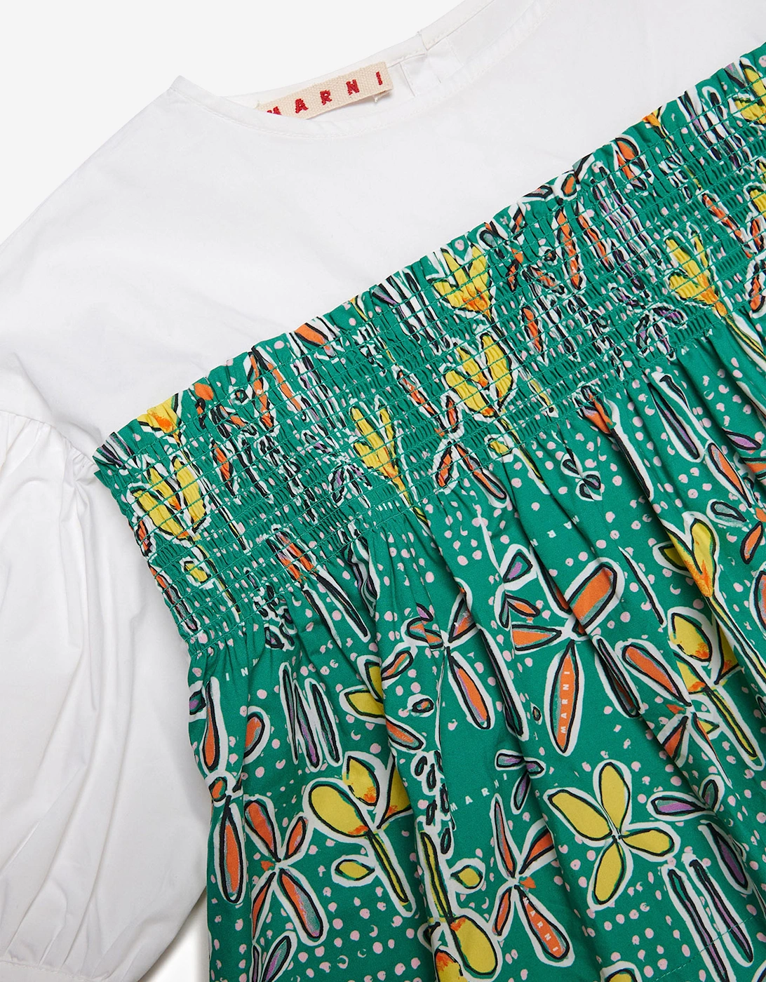 Grils Carioca Print Shirt in Green