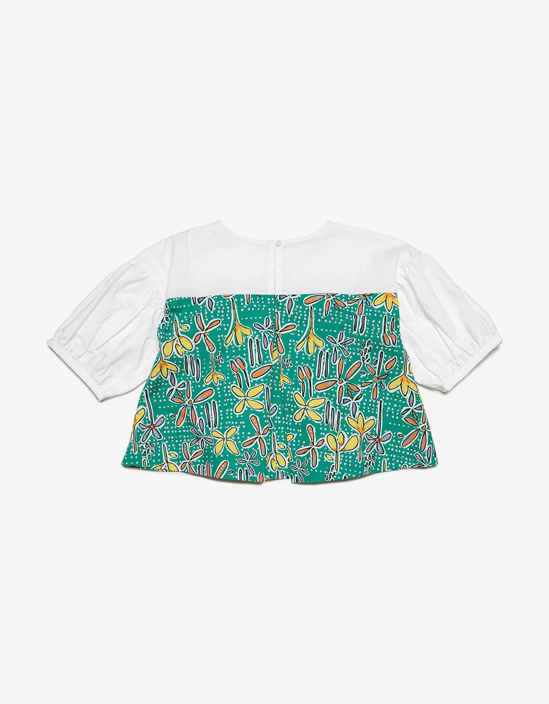 Grils Carioca Print Shirt in Green