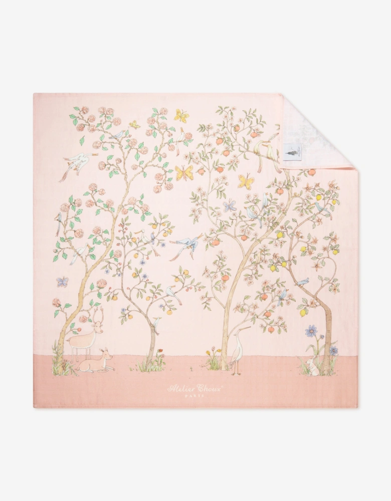 Baby Girls In Bloom Swaddle in Pink (100cm)