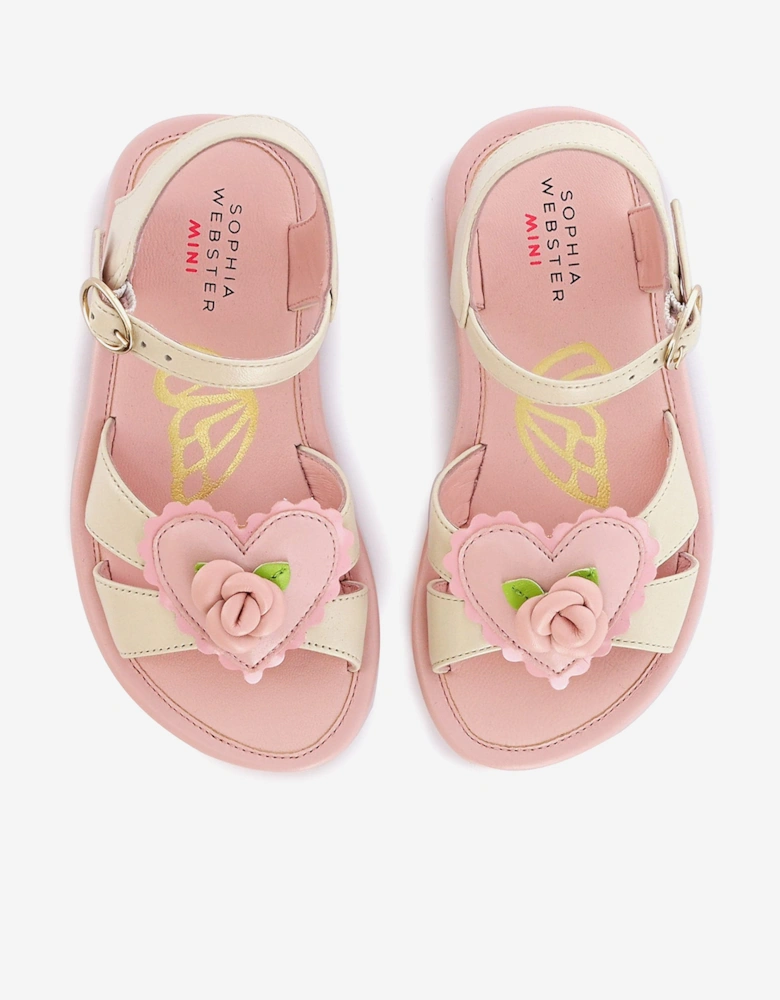 Girls Amora Sandals in Pink