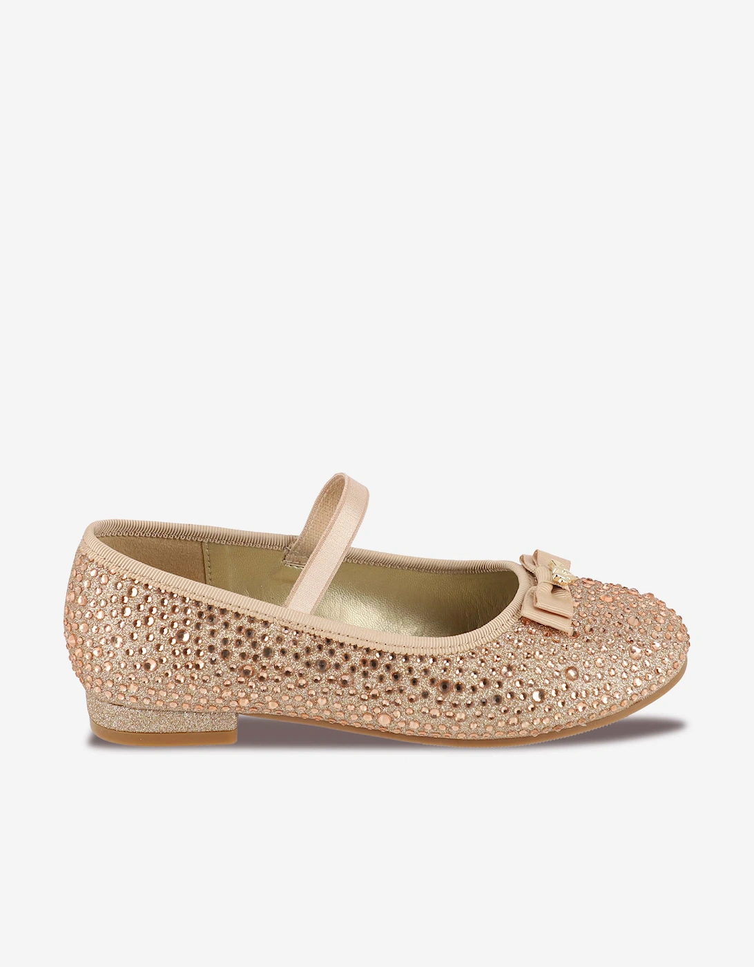 Angels Face Girls Dahlia Crystal Pumps in Gold, 5 of 4