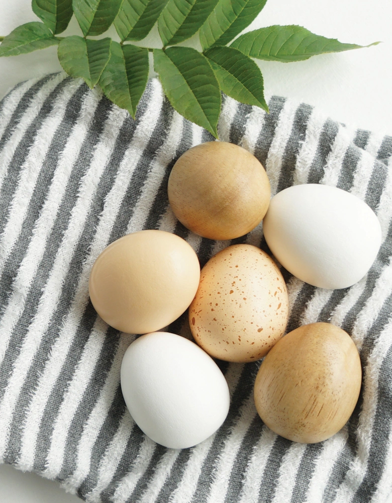 Farm Eggs Wooden Market Crate-7 Piece (W:160 D:118 H:60mm)