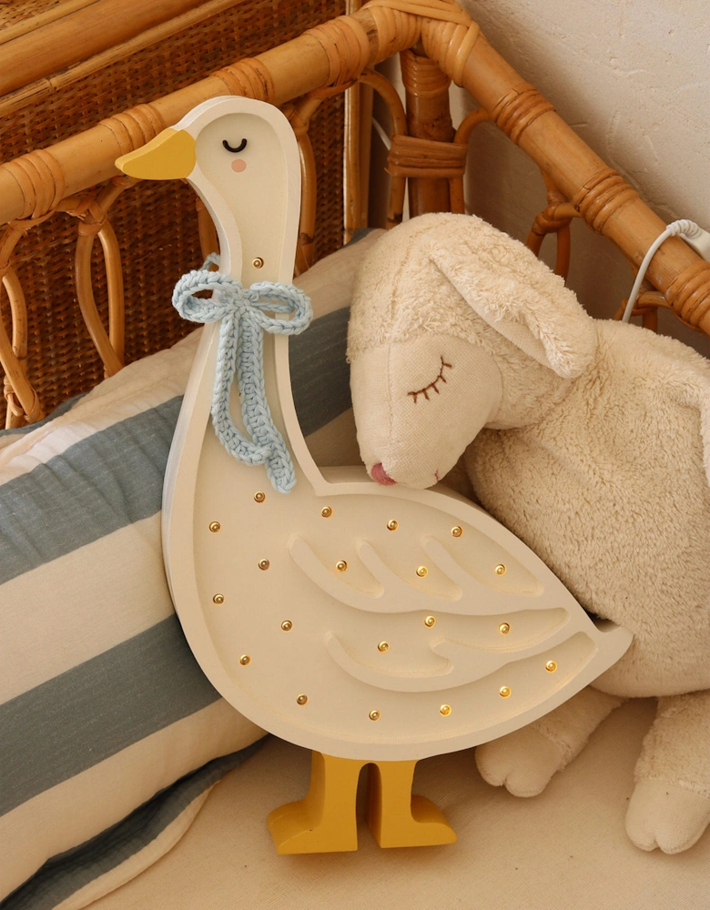 Goose Lamp in White (39.5x24.5x5.5 cm)