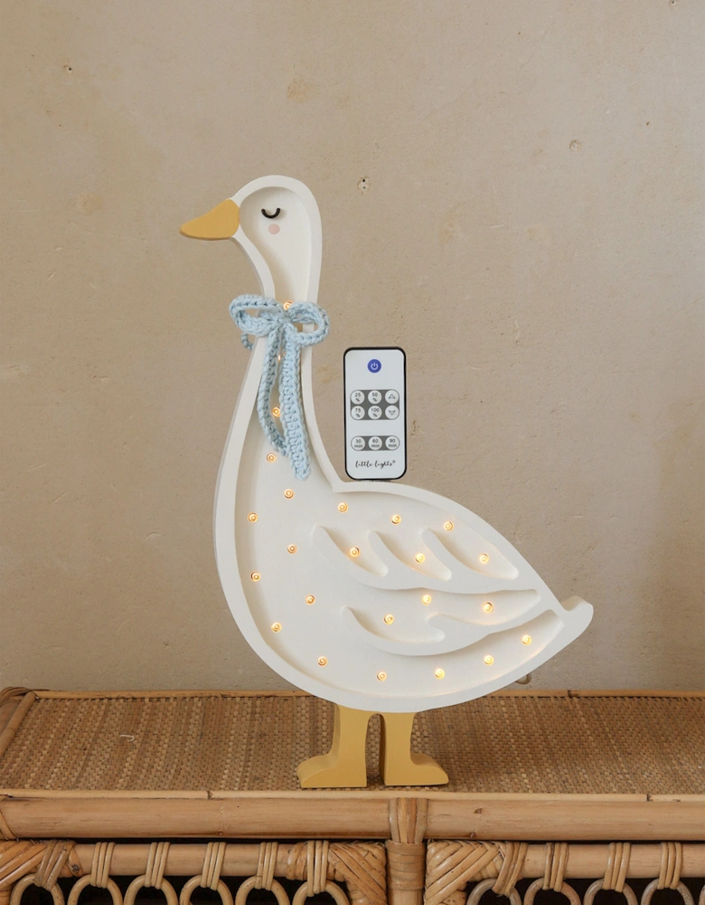 Goose Lamp in White (39.5x24.5x5.5 cm)