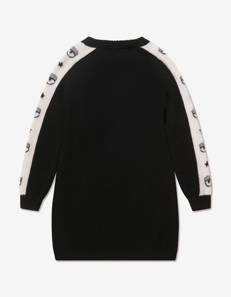 Girls Logomania Knitted Dress