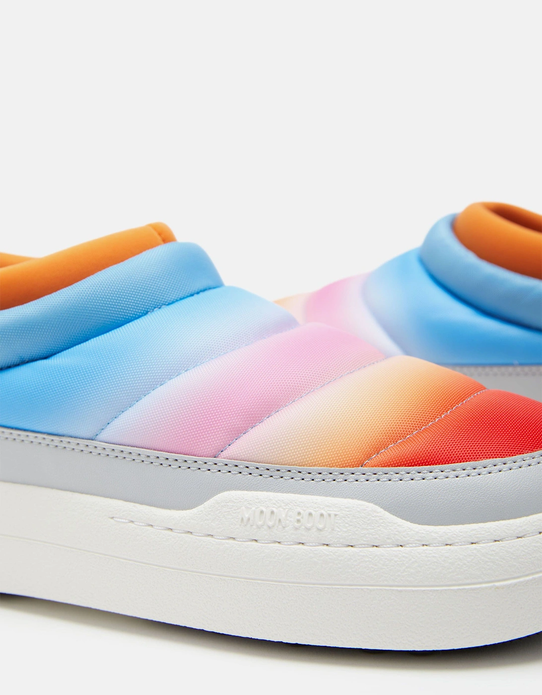 Moon Boot Girls Park Soft Sunrise Shoes in Multicolour