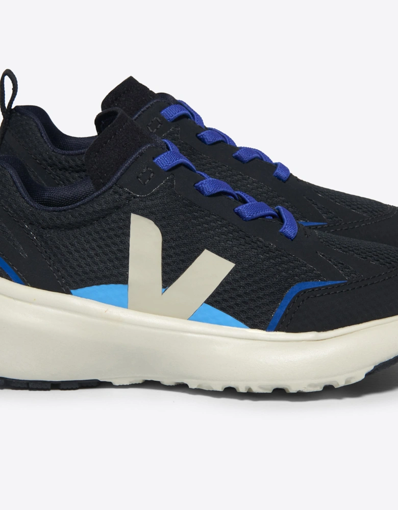 Kids Light Alveomesh Canary Trainers in Black