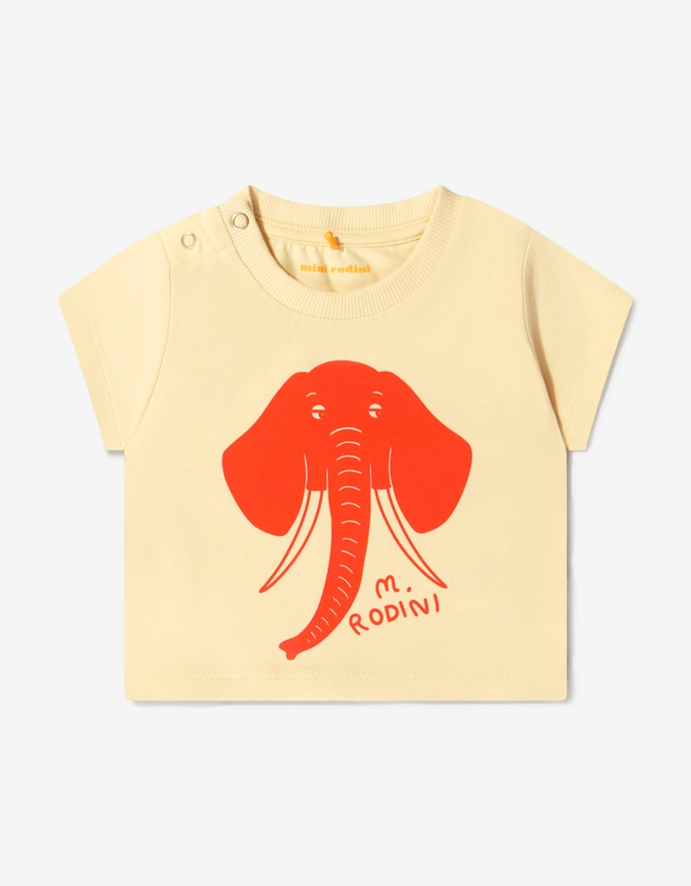 Unisex Organic Cotton Elephant T-Shirt