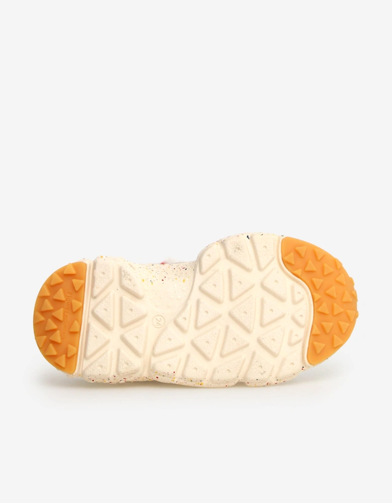 Kids Raikiri Trainers in Ivory
