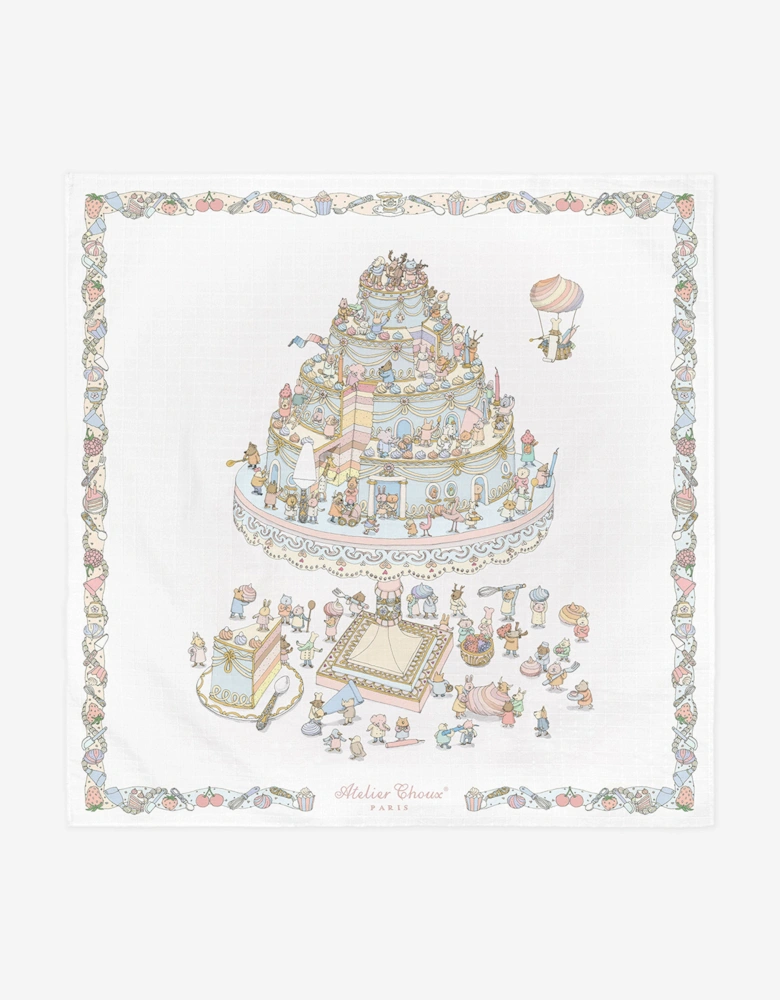 Baby Le Gateau Swaddle in Blue (100cm)