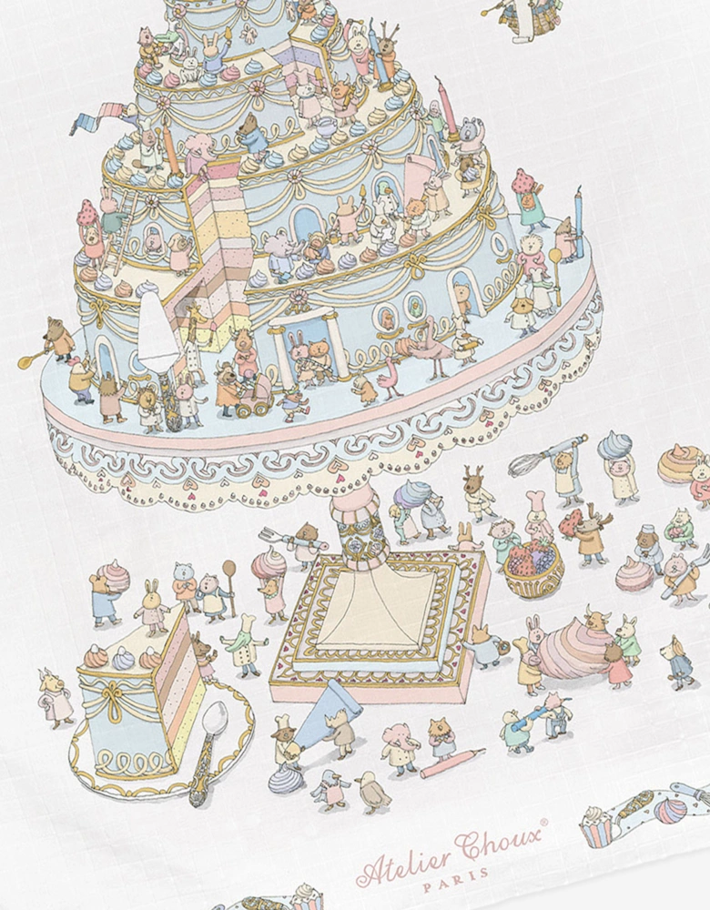 Baby Le Gateau Swaddle in Blue (100cm)