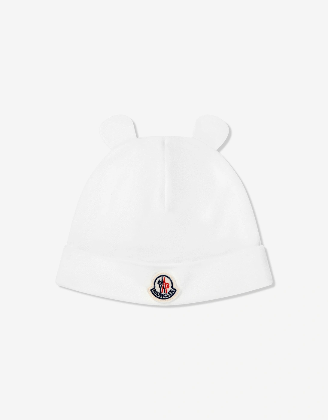 Baby Hat and Bib Set in Ivory