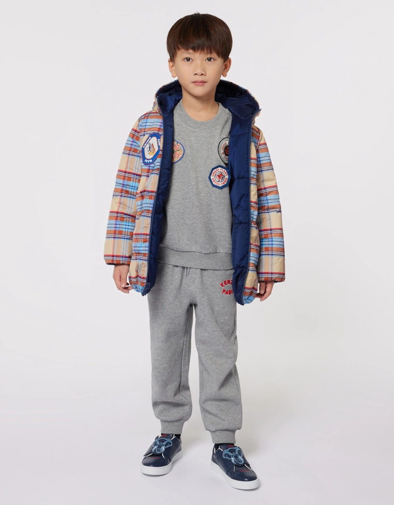 Kids Logo Joggers in Grey