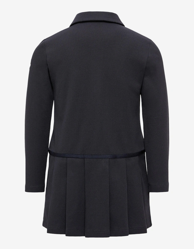 Girls Polo Dress in Navy