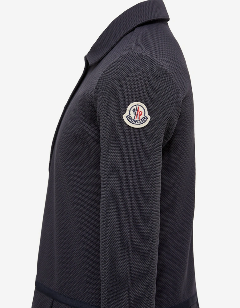 Girls Polo Dress in Navy